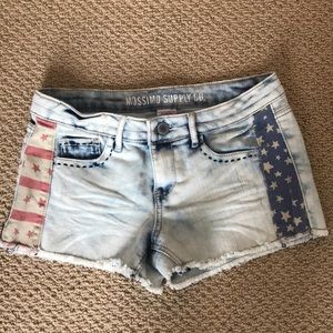 USA jean shorts